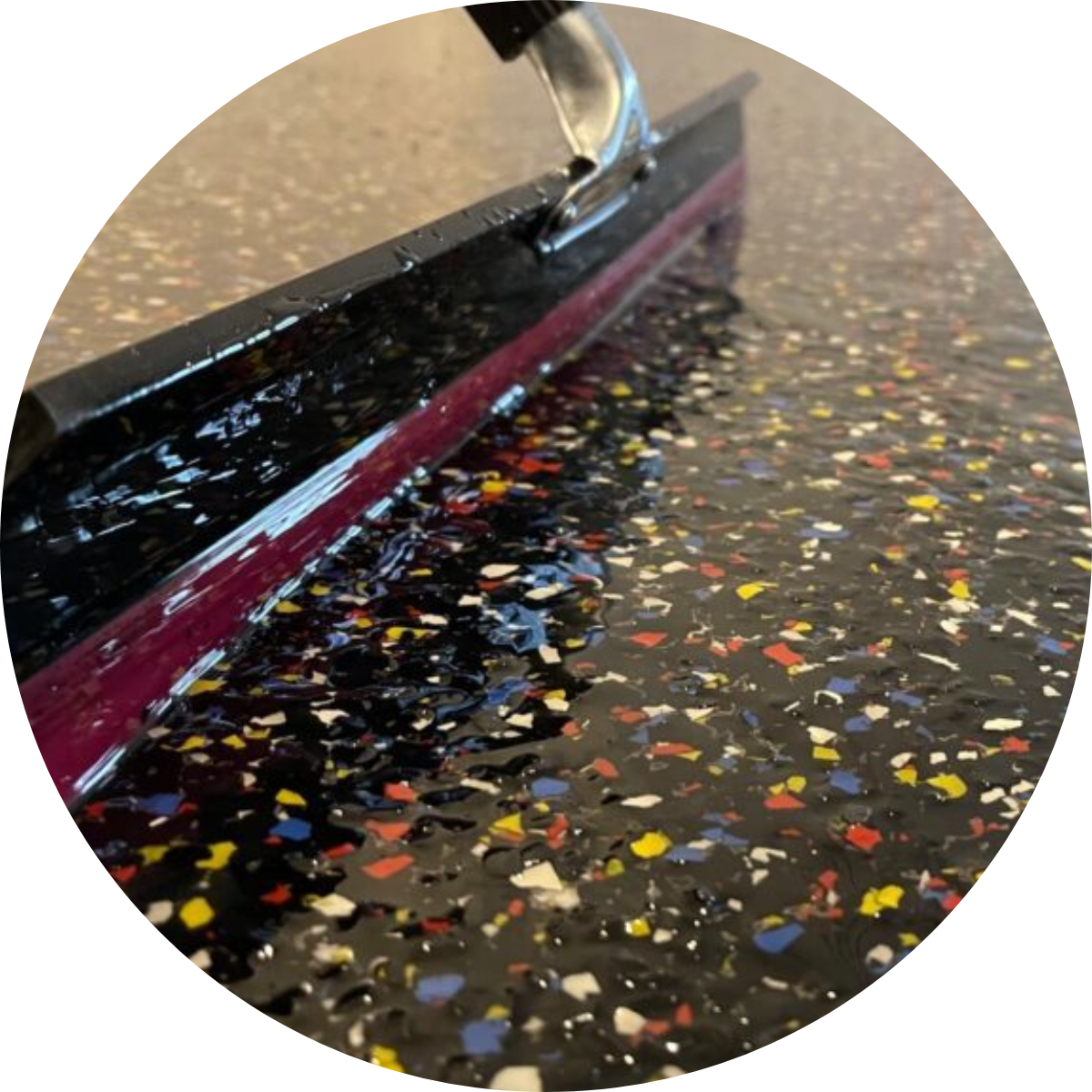 Learn to install Epoxy Flake Floors Resin Training Class